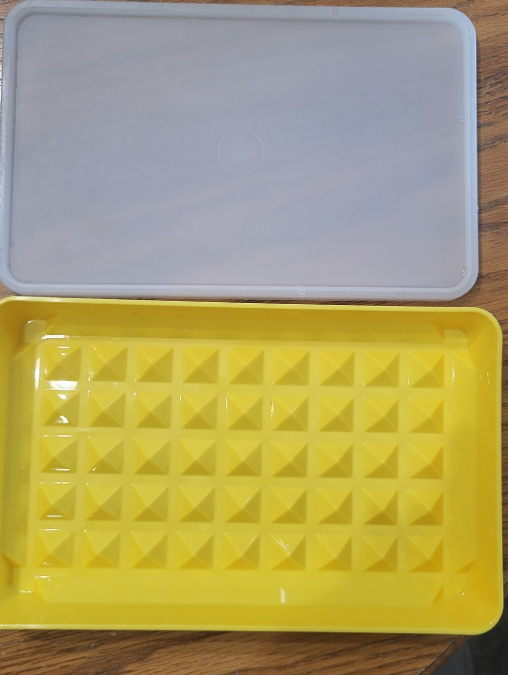 Vintage Tupperware Hotdog/ Bacon Storage